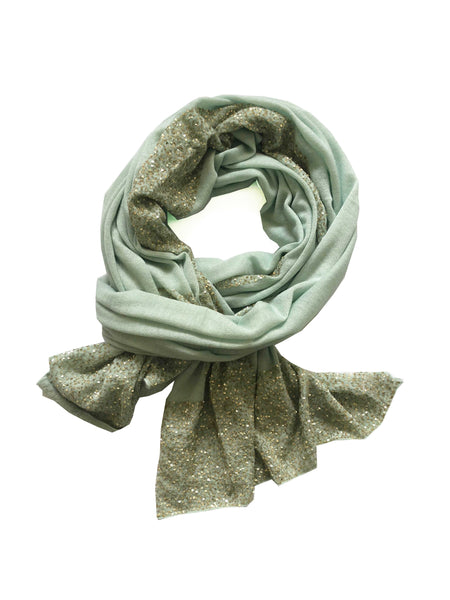 Mint Green Luxury Cashmere Wrap