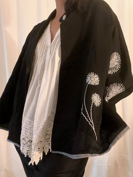 White Pin Tuck Lace Top