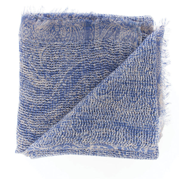 Cashmere Linen Scarf by Ayesha. The Most Interesting Cashmere Scarves In Singapore.