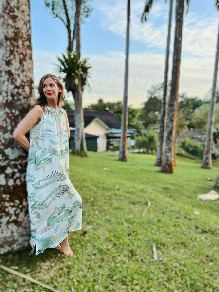 "Phoenix in the Botanics" Maxi Dress [Pre-Order]