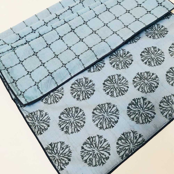 Mix and Match Collection -  Blue, Black and Grey, Diya and Ixora Runner